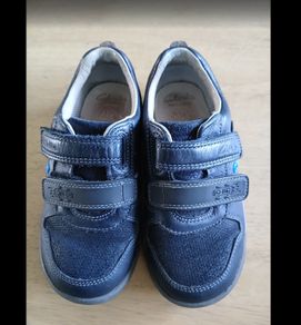 Navy Clarks Boys Shoes
