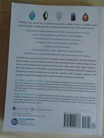 Awakening the crystals,Paperback book, Books, Crystals