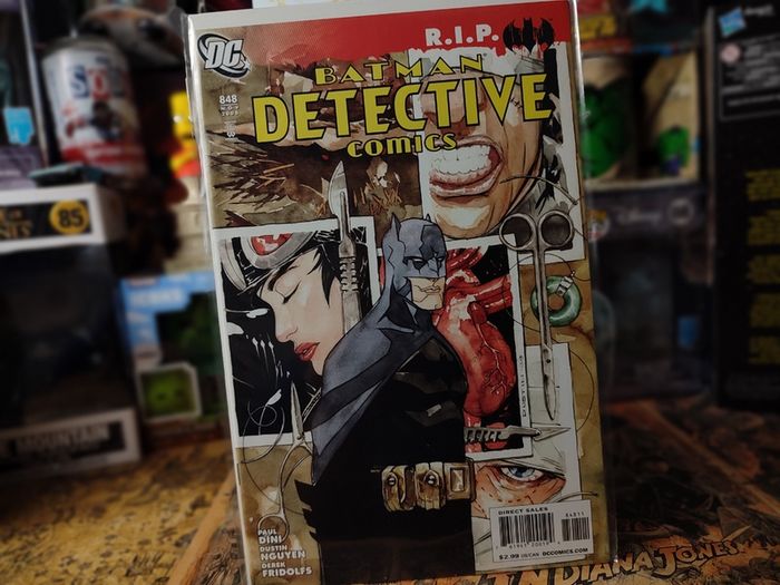 Detective Comics ! Issue #848 ! Batman R.I.P. Tie-In ! 2008 ! DC Comics !