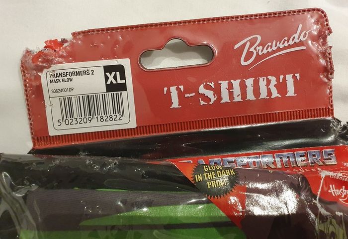 Mens Transformers Tshirt XL
