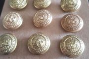 old Dublin port dock  buttons