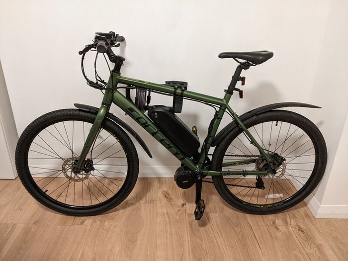 Men's Carrera Parva Disc Hybrid Bafang 750W E-Bike