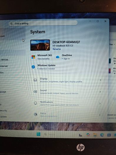 HP Laptop I7