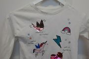 Unicorn top girls size 6 years