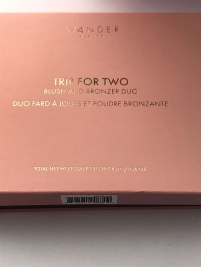 Wander Beauty Trip For Two Blush & Bronzer Duo - New / Boxed