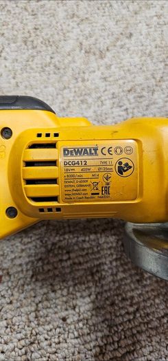 Dewalt 18v angle grinder.