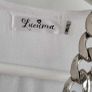 LUCUMA White and Silver Rayon Maxi Sz M/L (Fit 12/14UK) - BNWT Image 5