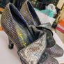 Irregular Choice Flick Flack Black/Silver Shoes Image 8