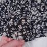 Second Female Black White Floral V-Neck Long Sleeve Peplum Blouse Top Size XS Image 5