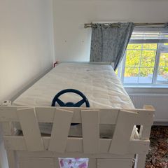 Solid wood bunk bed pirate