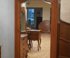 French Oak Single-Door Armoire / Linen Cupboard
