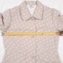 Gerard Darel Beige Cream Polka Dot Tailored Longline Coat Jacket 36-38EU Image 10