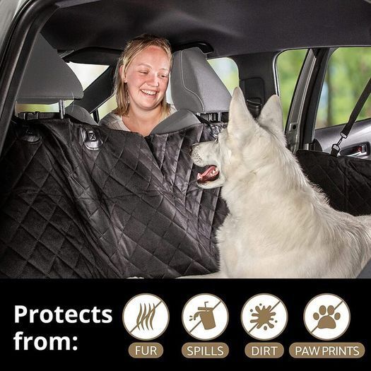 3-in-1 Waterproof Dog Car Seat Cover Hammock