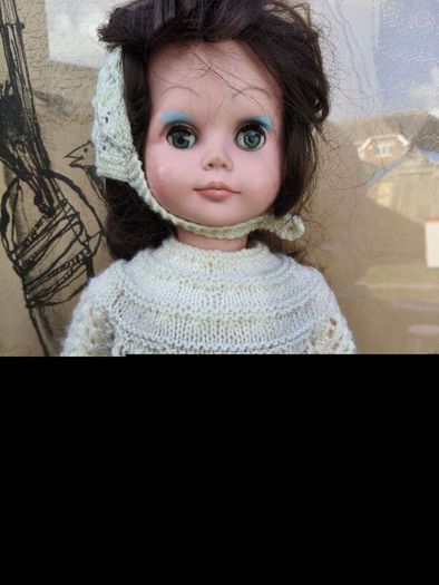 Vintage Crolly Doll