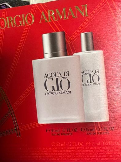Giorgio Armani Acqua Di Gio for men Gift Set BNIB genuine EDT