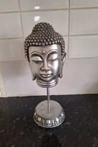Heavy metal Buddha ornament