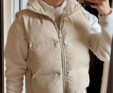 zara puffer vest / gilet