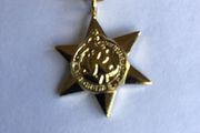 Genuine British Ww2 Miniature Air Crew Europe Star Medal