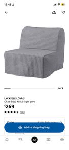 Chair/bed