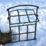 Iron Window Wall Patio Garden House Antique Garage Cap for Ventilation Image 3
