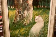 Oil painting free postage