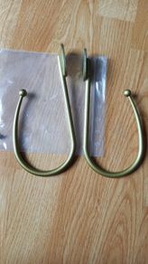metal curtain tie backs