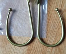 metal curtain tie backs