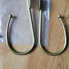 metal curtain tie backs