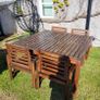 Garden Furniture - Table and Four Chairs. Image 2