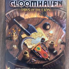 Gloomhaven: Jaws of the Lion board game, opened but excellent condition