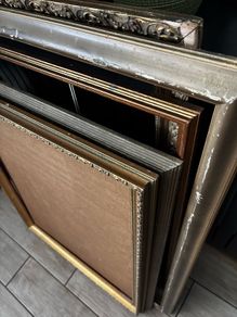 Large Antique Picture Frames x 5