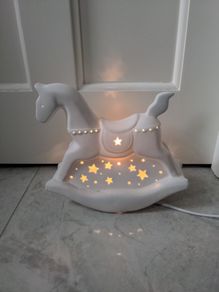 Belleek Rocking Horse Luminare