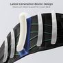 Ergonomic Back Support Belt for Men Women Lower Back Pain with 7 Metal Stays, Comfy Back Brace with 3D Soft Pad for Sciatica,Scoliosis, Breathable Lumbar Support Belt for Daily Work & Activity Image 2