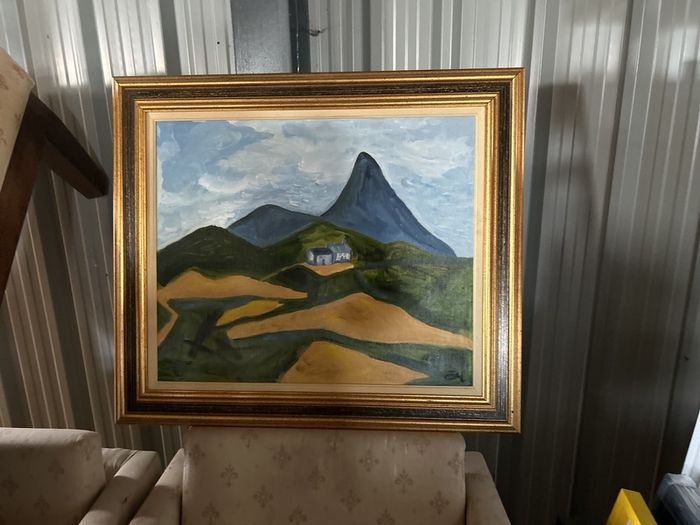 framed painting