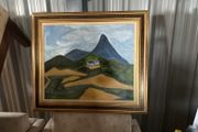 framed painting