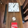 Coca Cola Pendulum Clock Year 1974 New Image 2