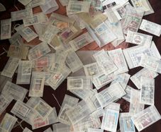 Collection of stamps
