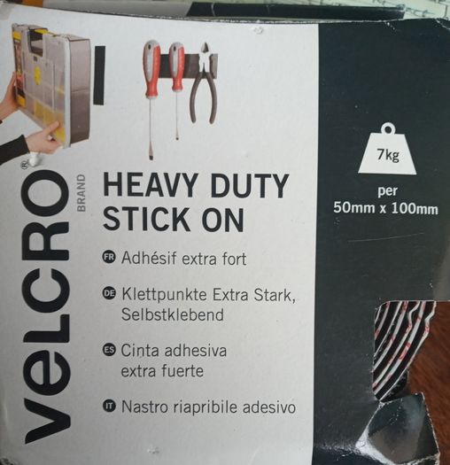 Heavy Duty Velcro 2.5 Metres x 50mm