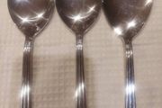 Stamped Silver ServingSpoons