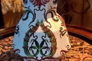 Antique Ashworth ironstone vase