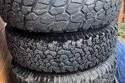 6 BFGoodrich 235/85R16 Tyres &amp; Black Steel Rims | Defender | Discovery | Overland