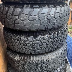 BF Goodrich Tyres All Terrain & Mud Terrain Tues + Rims