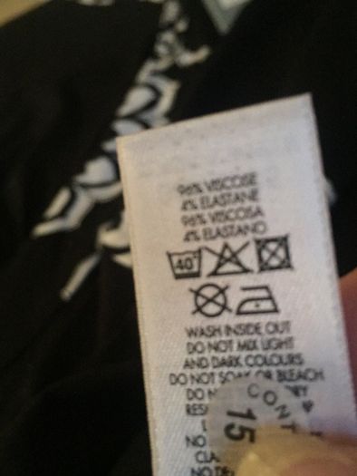 black and white top brand NEW