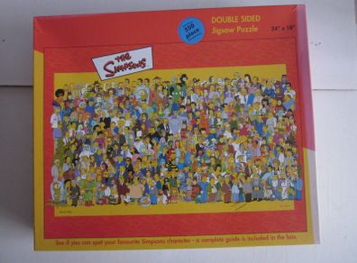 The Simpsons 550 Piece  Double Sided Jigsaw Puzzle