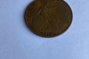 Old British Penny 1918