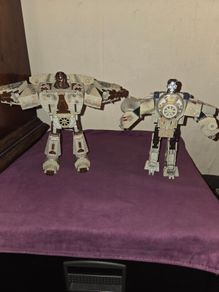2008 Star Wars and Transformers Crossover Millennium Falcon Han Solo and Chewbecca