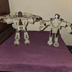 2008 Star Wars and Transformers Crossover Millennium Falcon Han Solo and Chewbecca