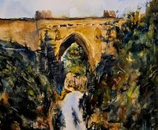Poulaphouca watercolour
