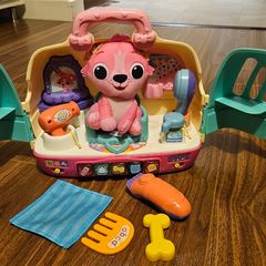VTech - puppy carrier with accessories,