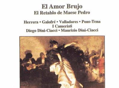 De Falla. El Amor Brujo. CD. Free Postage!